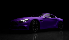 PCC-557 Matte Aluminium Purple 1.52x25