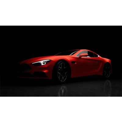 PCC-418 Gloss Carmine Red 1.52x25