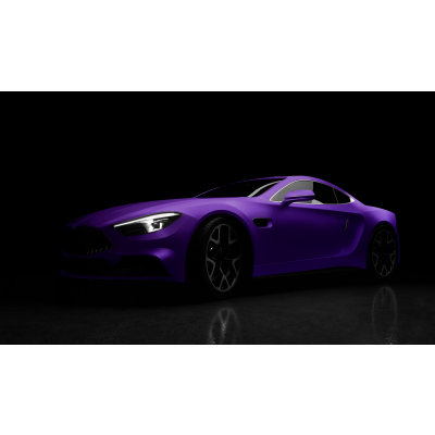 PCC-557 Matte Aluminium Purple 1.52x25