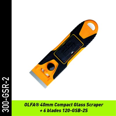 OLFA® 40 mm Compact Glass Scraper