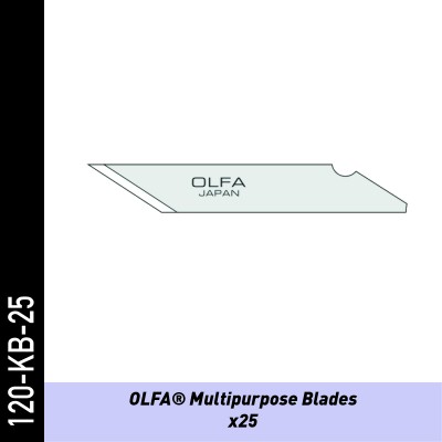 OLFA® Multipurpose Blades - Pack of 25